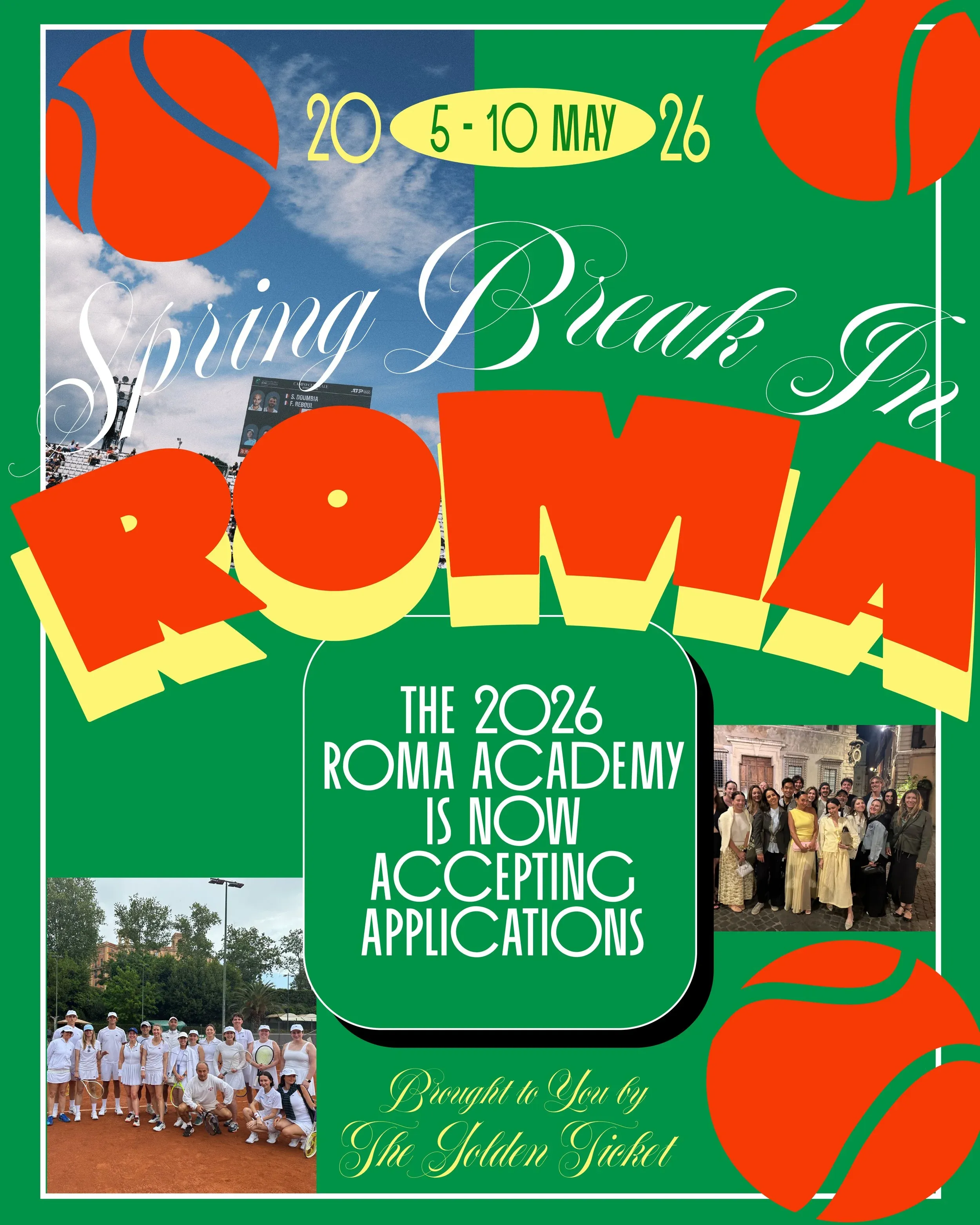 Golden Ticket Roma - May 5th - 10th 2026